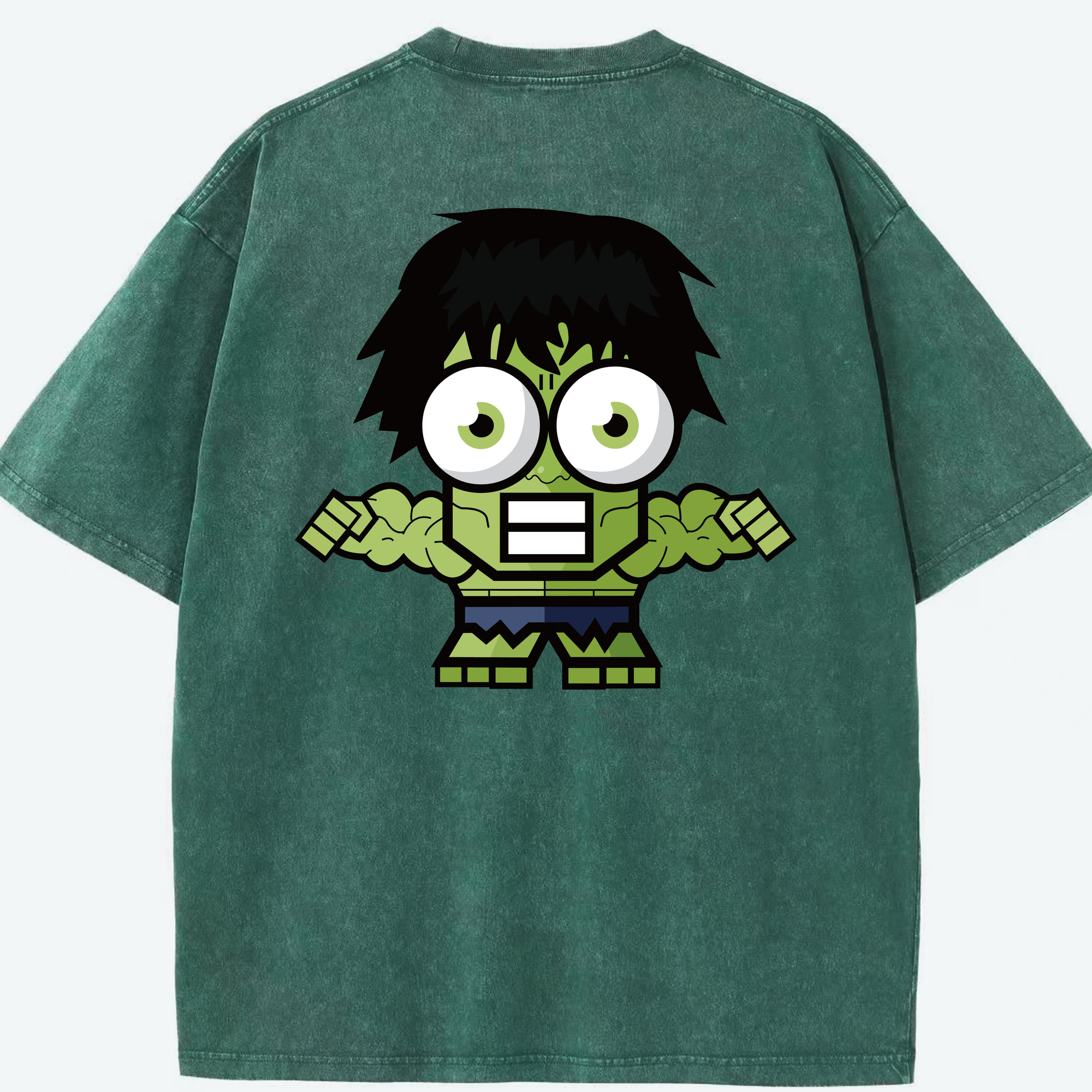 （画像用） アベンジャーズ The Avengers 綿100% ヴィンテージ風 半袖Tシャツ（背面プリント）